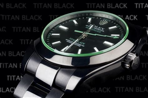 rolex milgauss titan black|Rolex Milgauss black dial discontinued.